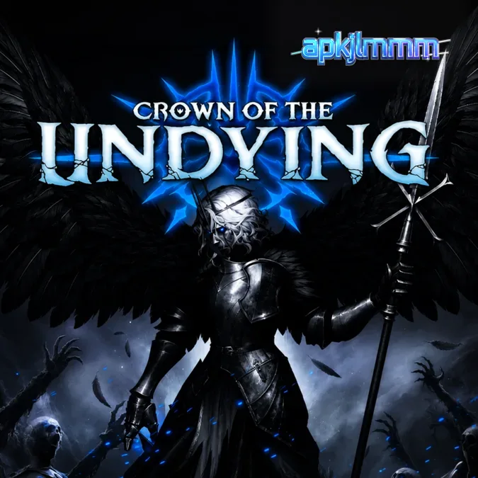 Tampilan layar permainan Crown Of The Undying pada perangkat seluler